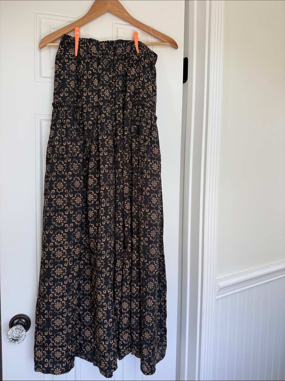 Free People So Charming Wide Leg Floral Pant